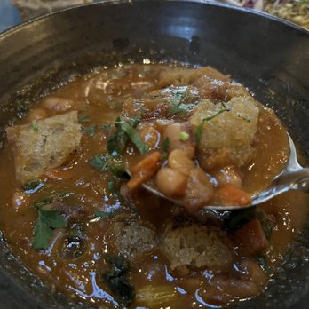 Twelvemonth - Bean soup with croutons v yummy - Vegan Near Me - Burlingame, California Twelvemonth - Bean soup with croutons v yummy - Vegan Near Me - Burlingame, California