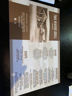Menu photo 7 Two Rivers Grill Garden Valley, ID