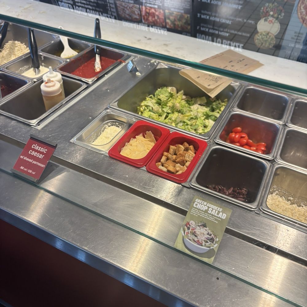 Topping selections Topping selections