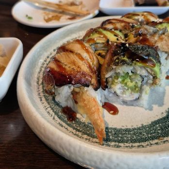 Yuka Sushi - Another green dragon roll - Sushi Bars Near Me - Cypress, California
