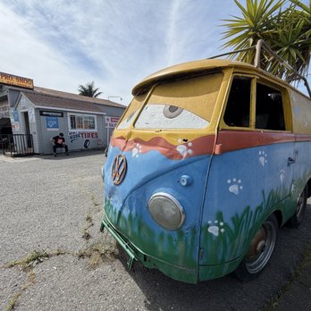 Pro Smog - You can see this cute display car from a block away!  Always in front of Dan's shop! - Smog Check Stations Near Me - San Leandro, California