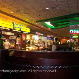This is the whole food court subway is in the back
