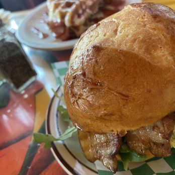 Bebop Waffle Shop - Monte Cristo and Breakfast Sandy - Coffee & Tea Near Me - Seattle, Washington