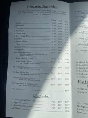 Menu photo 4 Margarita's Deli Parlin, NJ Menu photo 4 Margarita's Deli Parlin, NJ