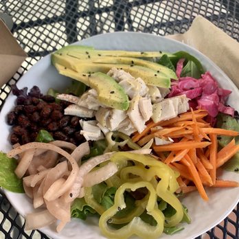 Spires Market - Avacodo box with greens and turkey. - Vegetarian Near Me - Rincon, Puerto Rico Spires Market - Avacodo box with greens and turkey. - Vegetarian Near Me - Rincon, Puerto Rico