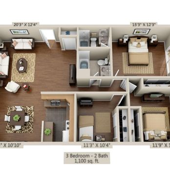 the cliffs apartments & dixmyth hills