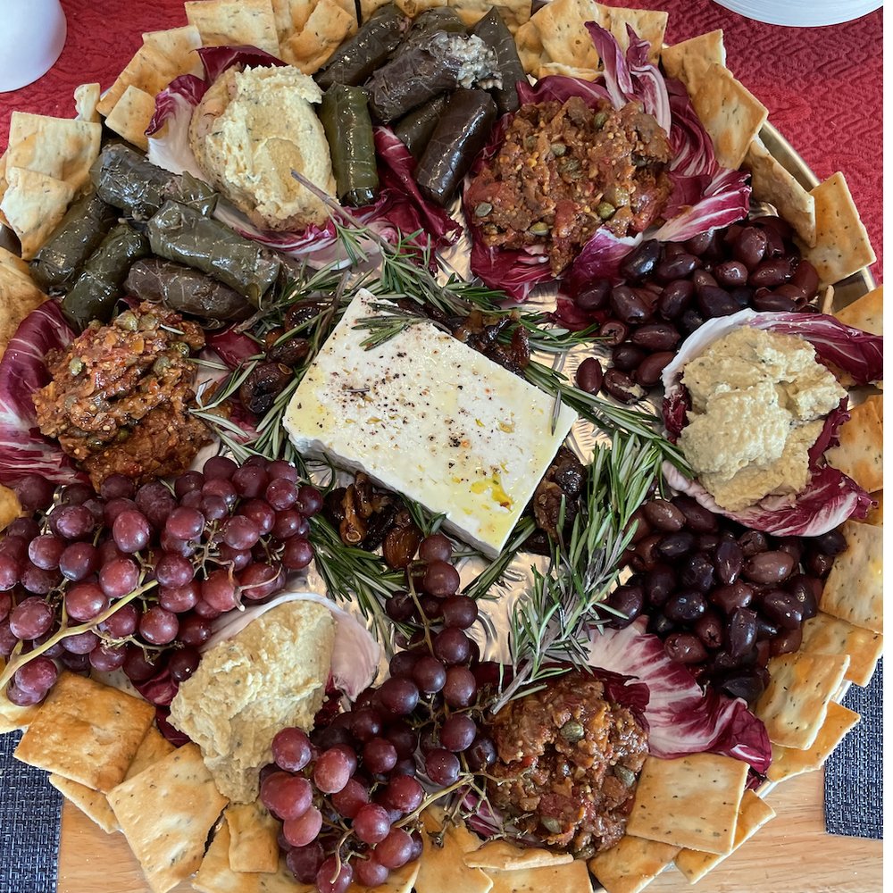 Cafe George By Paula - a platter of appetizers - Cafes Near Me - New Haven, Connecticut Cafe George By Paula - a platter of appetizers - Cafes Near Me - New Haven, Connecticut
