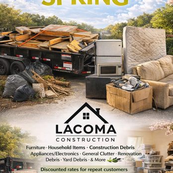 Lacoma Construction - Junk Removal & Hauling Near Me - San Antonio, Texas Lacoma Construction - Junk Removal & Hauling Near Me - San Antonio, Texas