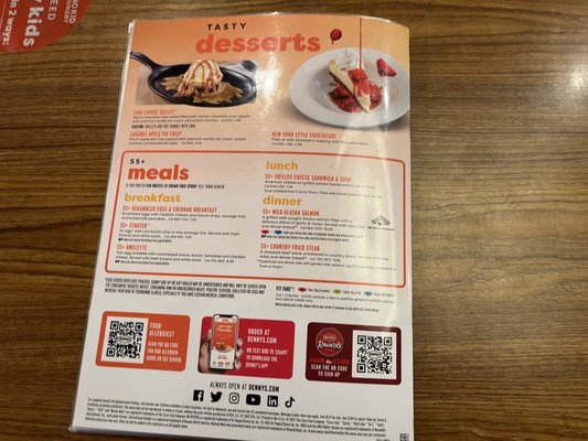 Menu photo 2 Denny's Las Vegas, NV Menu photo 2 Denny's Las Vegas, NV