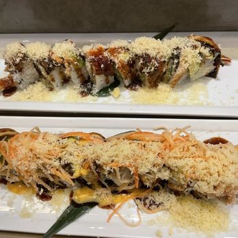 Starfish Sushi - R27. Crunch Dragon Roll R36. Spicy Dragon Roll - Sushi Bars Near Me - Downey, California