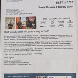 Pooja Threads & Beauty Salon - Feeling blessed at Pooja threads and beauty salon