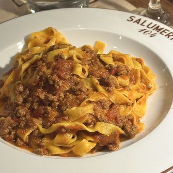 Salumeria 104 - Atlantic Beach - Tagliatelle Bolognese - Italian Near Me - Atlantic Beach, Florida