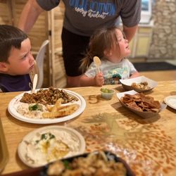 Galilee Falafel And Shawarma - Chicken shawarma plate sub fries for salad