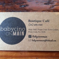 Babycino on Main - Such a cute name!
