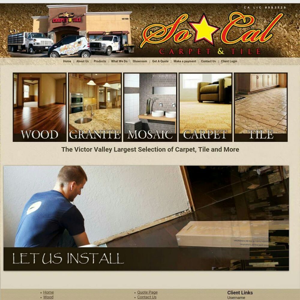 SOCAL CARPET & TILE Updated September 2024 41 Photos & 15 Reviews 15788 Bear Valley Rd