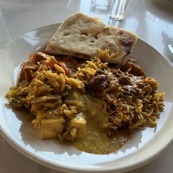 Naan at Nexton - Mi plate after I loaded it - Indian Near Me - Summerville, South Carolina Naan at Nexton - Mi plate after I loaded it - Indian Near Me - Summerville, South Carolina
