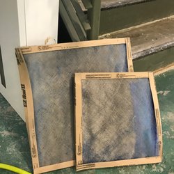 Servpro - Dirty air filters contribute to indoor air quality issues AND make the HVAC system work harder.  Keep those filters clean!