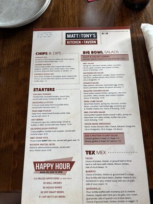 Menu photo 5 Matt and Tony's Kitchen x Tavern Columbus, OH Menu photo 5 Matt and Tony's Kitchen x Tavern Columbus, OH