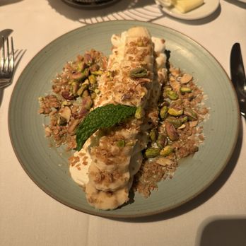 The Lambs Club - Greek Yogurt Granola Parfait - New American Near Me - New York, New York The Lambs Club - Greek Yogurt Granola Parfait - New American Near Me - New York, New York