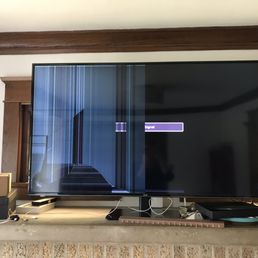 Broken Television