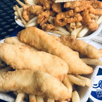 Ivar's Fish Bar - Pay no attention to that cracker on clam strips! - Seafood Near Me - Seattle, Washington Ivar's Fish Bar - Pay no attention to that cracker on clam strips! - Seafood Near Me - Seattle, Washington