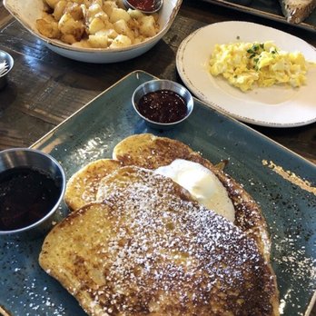 First Watch - French Toast, Scrambled Eggs, and Breakfast Potatoes - Breakfast & Brunch Near Me - Austin, Texas
