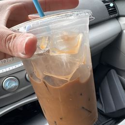 Thai iced coffee