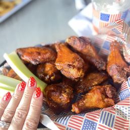 These wing are HUGE! Full of flavor These wing are HUGE! Full of flavor