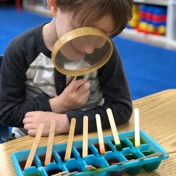 Bethesda Preparatory Preschool - We are crazy about science! We love to learn, explore and discover through play!