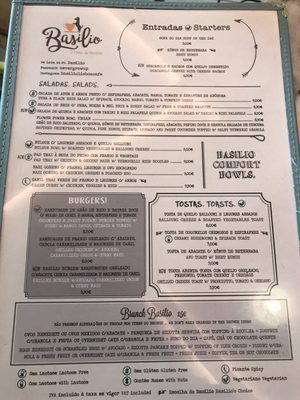 Menu photo 7 Basilio Lisbon, 11