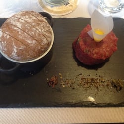Zum Wanderer - Frisches Tartar als Vorspeise.