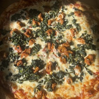 Antonio's Italian Restaurant - Sausage & spinach pizza - Pizza Near Me - Lewisville, North Carolina