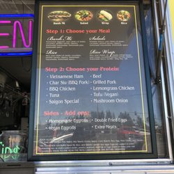 Banh Mi Saigon - Menu 7/11/22