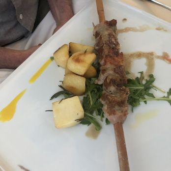 la veranda dei pescatori - Beef skewer with bacon - Italian Near Me - Perledo, LC