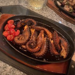 Pulpo a las brasas