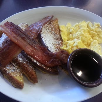 PJs Diner - Sweet Combo: 2 eggs, bacon, and sweet toast - Breakfast & Brunch Near Me - Superior, Colorado PJs Diner - Sweet Combo: 2 eggs, bacon, and sweet toast - Breakfast & Brunch Near Me - Superior, Colorado