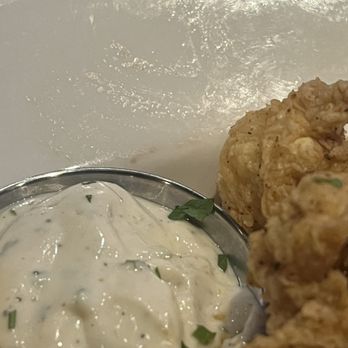 BJ's Restaurant & Brewhouse - Calamari (dirty plate) - Pizza Near Me - Sugar Land, Texas BJ's Restaurant & Brewhouse - Calamari (dirty plate) - Pizza Near Me - Sugar Land, Texas