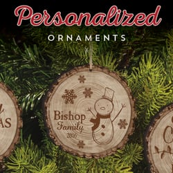 Crown Engraving - Personalized Ornaments