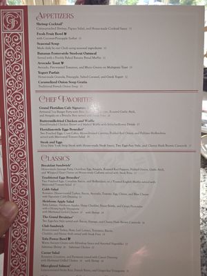 Menu photo 5 Grand Floridian Cafe Lake Buena Vista, FL Menu photo 5 Grand Floridian Cafe Lake Buena Vista, FL