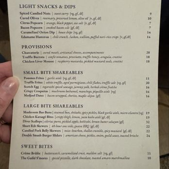 The Guild - Food Menu - Venues & Event Spaces Near Me - Wheaton, Illinois The Guild - Food Menu - Venues & Event Spaces Near Me - Wheaton, Illinois