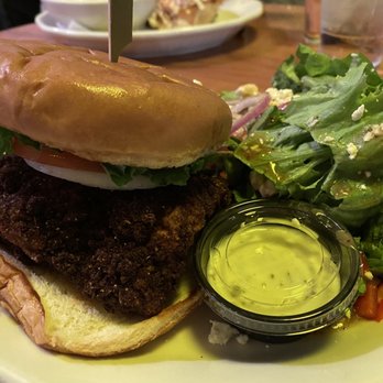 Thirsty Whale - Blackened haddock with whale sandwich - American Near Me - Bar Harbor, Maine Thirsty Whale - Blackened haddock with whale sandwich - American Near Me - Bar Harbor, Maine