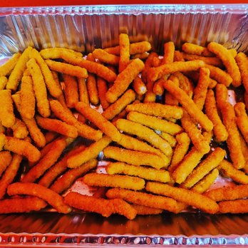 Crown Fried Chicken - a close up of a tray of fries - Falafel Near Me - Williamsport, Pennsylvania