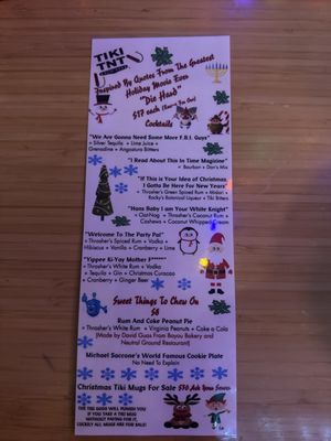 Menu photo 4 Tiki TNT & Potomac Distilling Washington, DC, DC