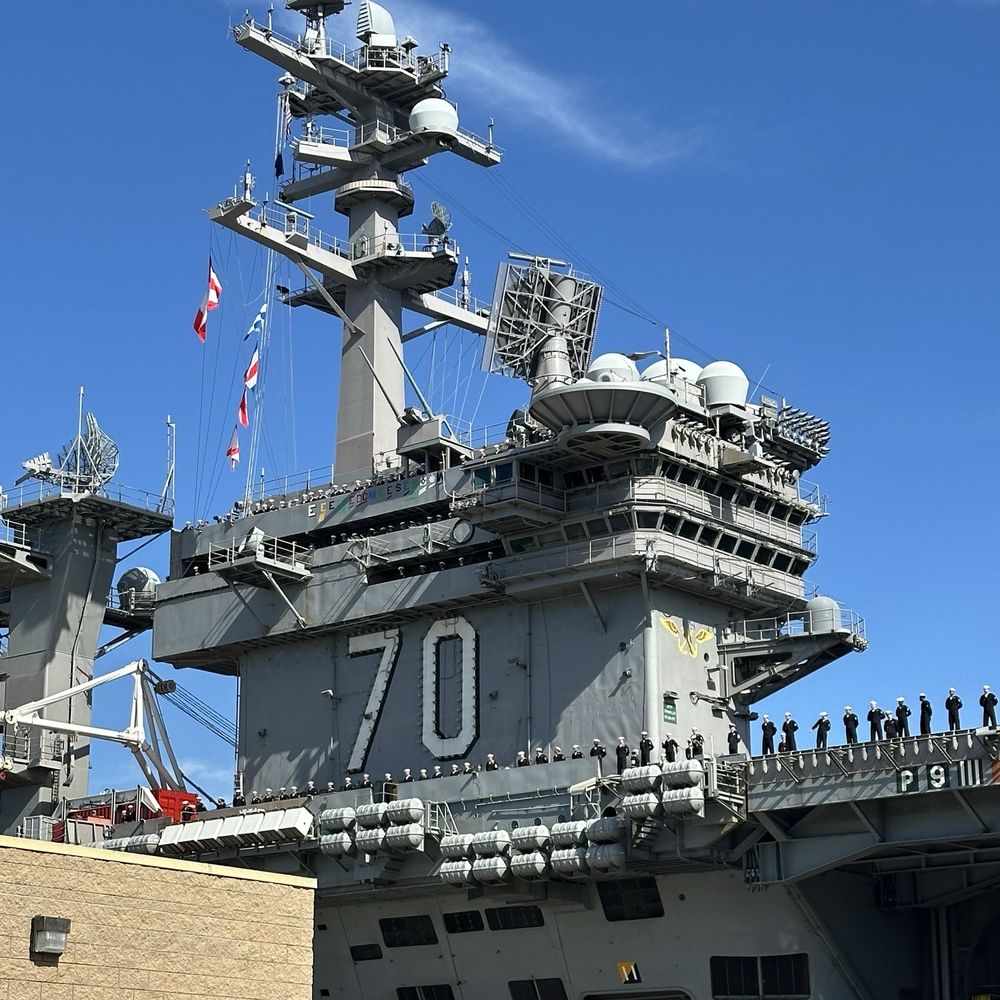 Naval Base Coronado - Air Craft Carrier just pulled in. - Public Services & Government Near Me - San Diego, California Naval Base Coronado - Air Craft Carrier just pulled in. - Public Services & Government Near Me - San Diego, California