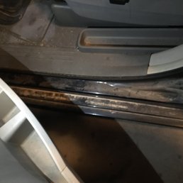 Before: Driver's side door / floor area