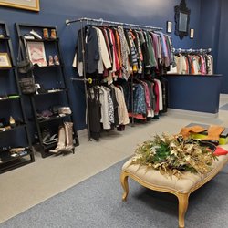 Ditto Family Resale - "Boutique" side of the store w designer items and upscale experience
