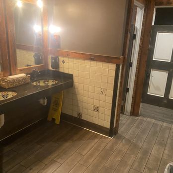 Acapulco Mexican Restaurant - Clean restroom, with exception of some water on the counter - Mexican Near Me - Andover, Minnesota