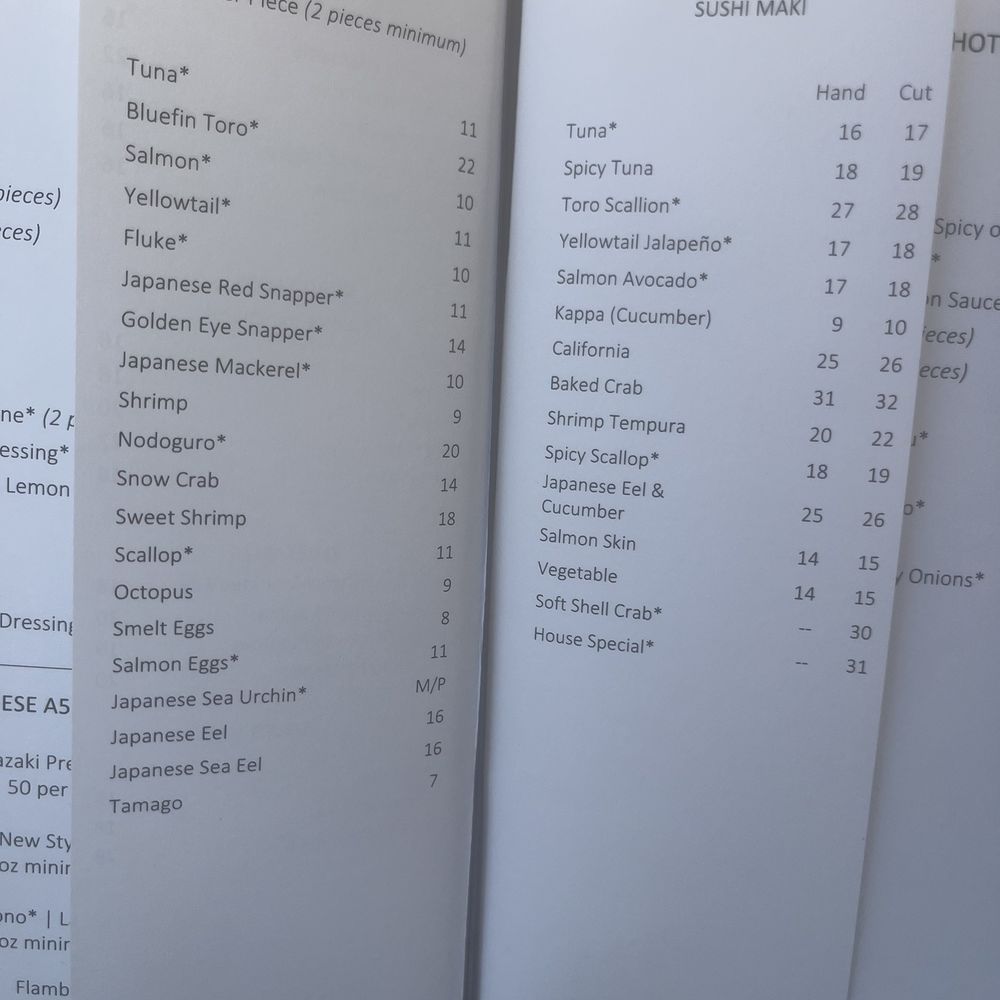 Nobu Del Coronado - Menu July 2026 - Sushi & Sashimi & Sushi Maki - Japanese Near Me - Coronado, California Nobu Del Coronado - Menu July 2026 - Sushi & Sashimi & Sushi Maki - Japanese Near Me - Coronado, California