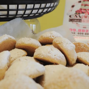 Ewing Cakes & Pasteries - a basket of powdered sugar cookies - Bakeries Near Me - Ewing, New Jersey
