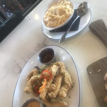 Stirr - Calamari and Mac and cheese - New American Near Me - Dallas, Texas